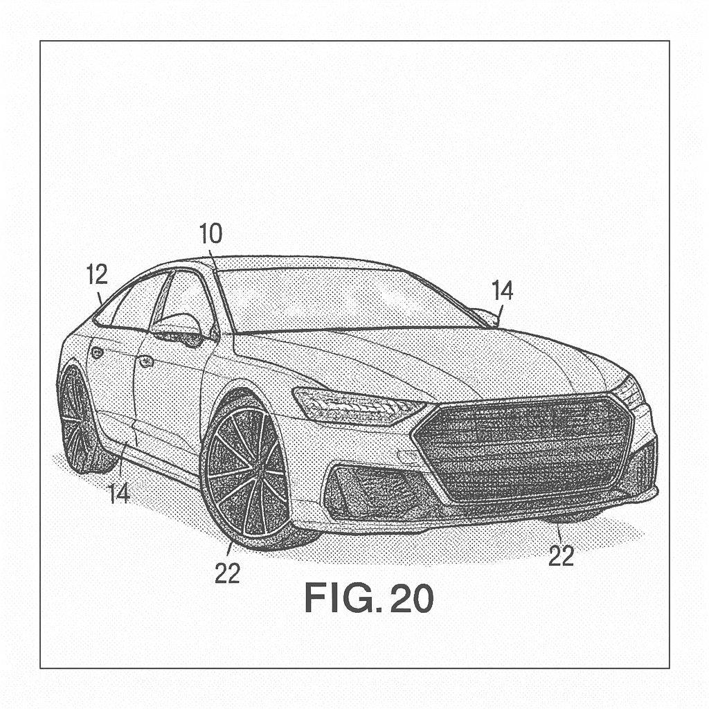 2020 Audi S7 Sketch